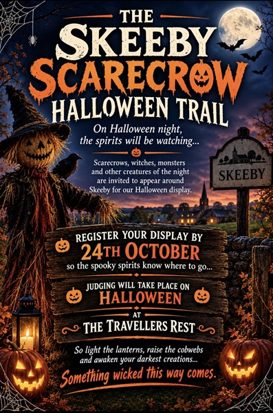 Halloween Theme Scarecrow Competition